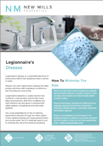 Open Legionnaire's Disease Flyer